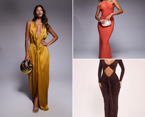 Maxi dress season 🤍 cover photo collage