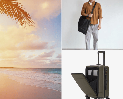 Travel🧳✈️ cover photo collage