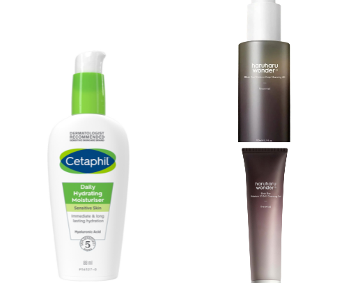 Skincare Faves 🫧 cover photo collage