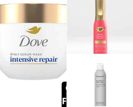 Hair care favs cover photo collage