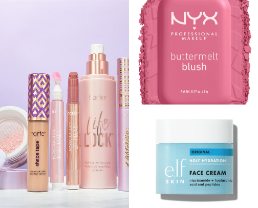 My favorite beauty recs cover photo collage