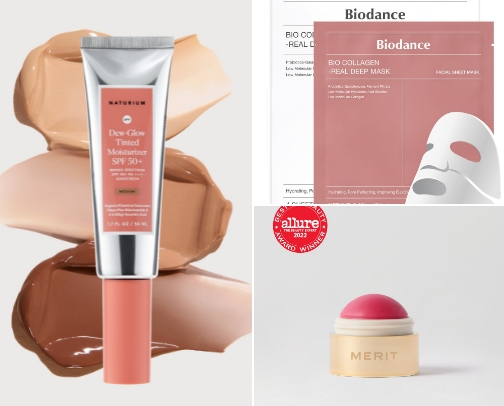 Favorite beauty recs from a busy, working mom of two littles cover photo collage