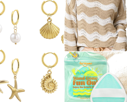 Let’s go to the beach cover photo collage