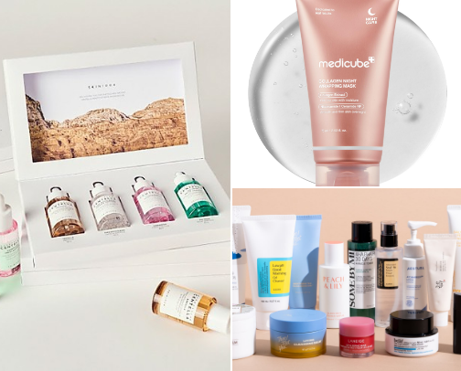 Skincare that helpped my acne prone skin to get better cover photo collage