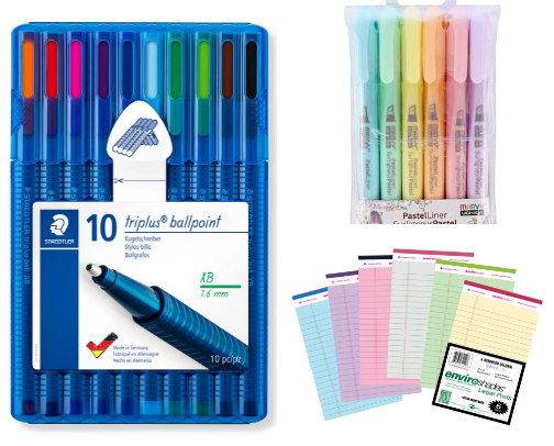 Pens and planners  and more! 🗓️✒️ 🗒️ cover photo collage