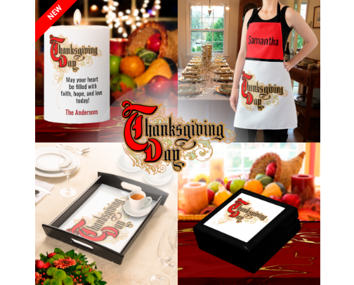 Thanksgiving: Make It a Red-Letter Day! cover photo collage