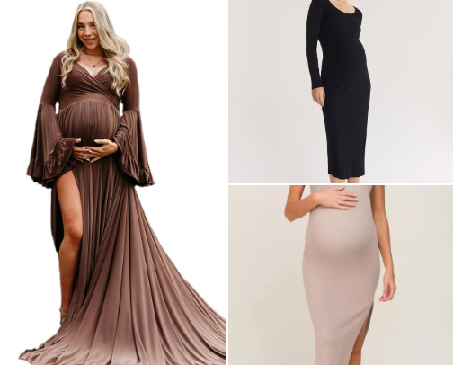 Favorite maternity outfits cover photo collage