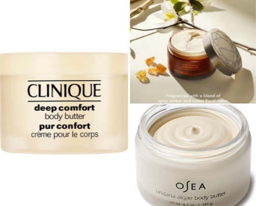 Best body butters and lotions🧴 cover photo collage