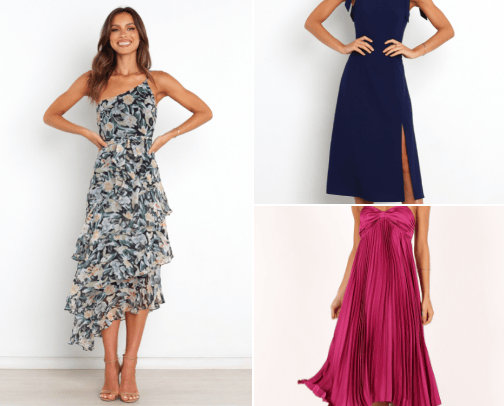 Wedding Guest Dresses cover photo collage
