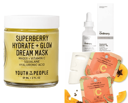 Skin care✨ cover photo collage