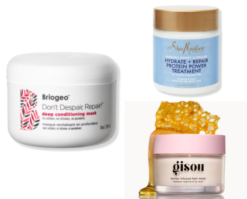Hair masks you will always find in my routine cover photo collage
