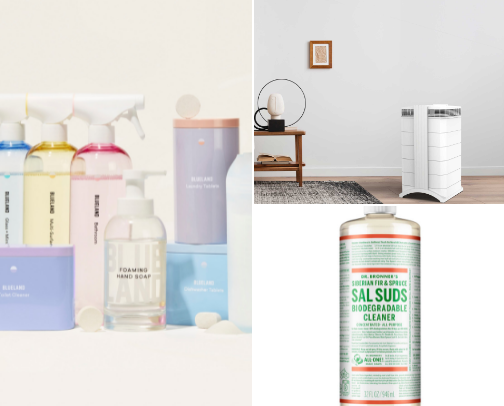 Non toxic cleaning & household products! cover photo collage