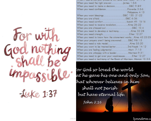Bible Verses! ✝️ cover photo collage