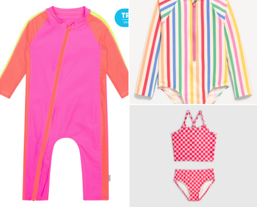 Swimwear for Mom and Toddler cover photo collage