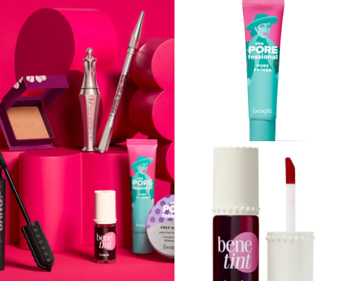 Benefit Cosmetics Recommendations cover photo collage