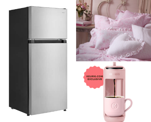 Dorm room essentials cover photo collage