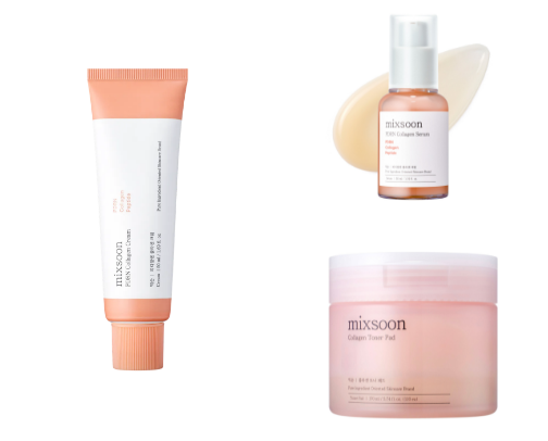 Skincare for women over 30 cover photo collage