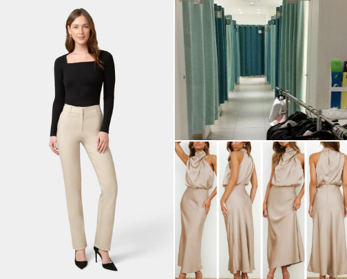 Fashion cover photo collage