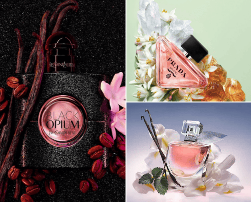 Perfume's That Will Trail Behind You✨ cover photo collage