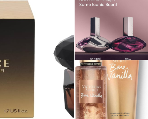 perfumes cover photo collage