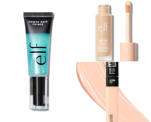 AFFORDABLE makeup routine for the girlies on a budgetᥫ᭡ cover photo collage