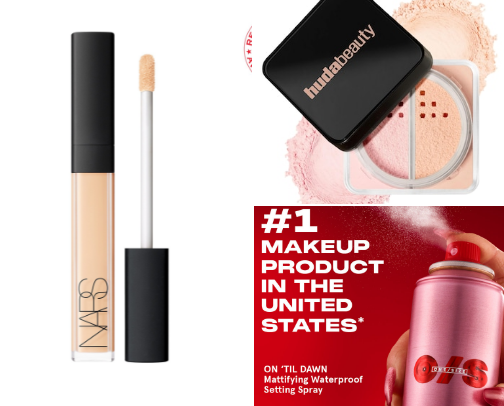 Top Makeup Products cover photo collage