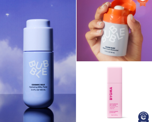 Affordable Skincare for Dry Sensitive Skin✨ cover photo collage