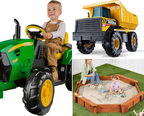 Toys🚜 cover photo collage