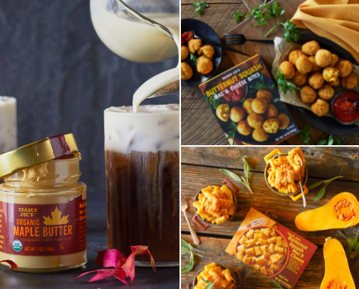 All The Fall Things (Trader Joe’s version) cover photo collage