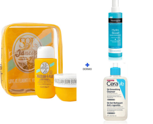 Body skincare ☆ cover photo collage