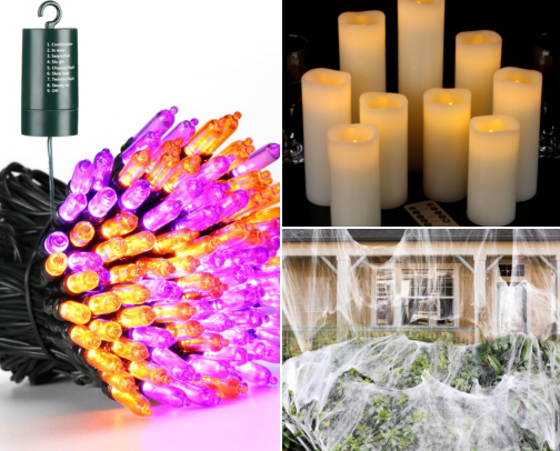 Halloween at Home: 16 Easy Picks for Decor, Treats & Trick-or-Treaters cover photo collage
