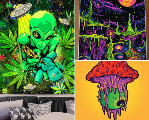 Tapestries cover photo collage