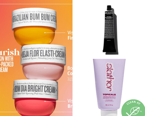 Body care cover photo collage