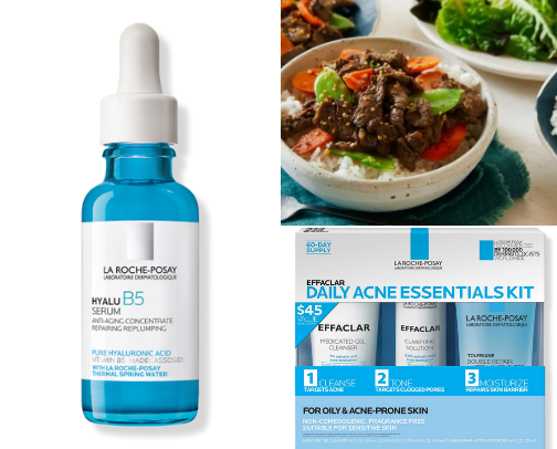 Fall Season Skincare Products cover photo collage
