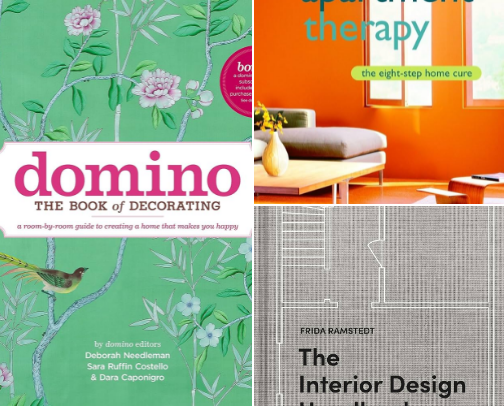 My 16 Go-To Decor & Organization Books for New Homeowners cover photo collage