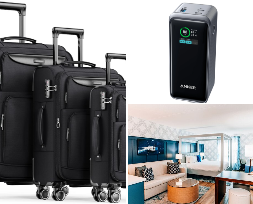 🧳 TRAVEL & TECH cover photo collage