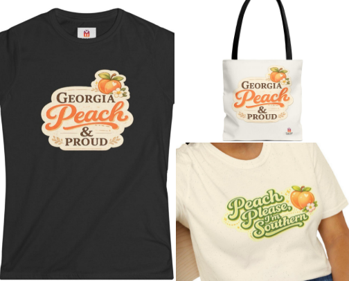 Peach State Proud 🍑 | Southern Style for Everyday Life cover photo collage