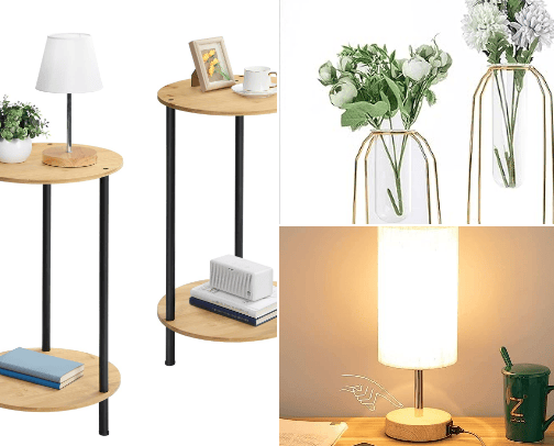 Affordable Elegant/Boho Home Decor cover photo collage