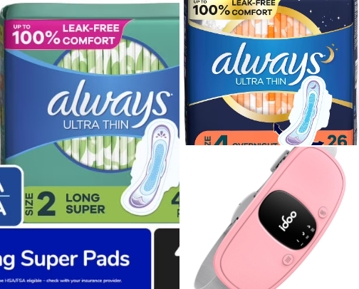 Fresh & Frugal: Budget-Friendly Feminine Care cover photo collage