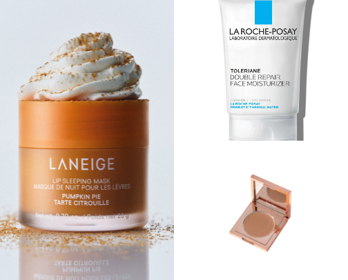 Favorite beauty & skin care recs cover photo collage