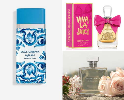 Perfumes cover photo collage
