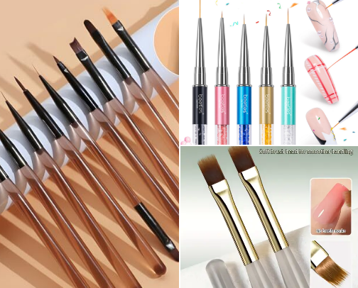 Must have nail brushes cover photo collage