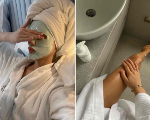 get rid of face and body acne cover photo collage