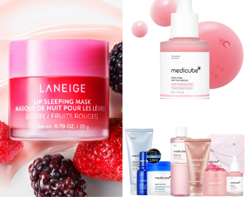 My favorite beauty recs cover photo collage