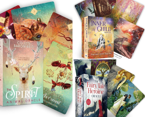 Favorite Oracle Decks cover photo collage