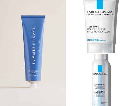 Skincare cover photo collage