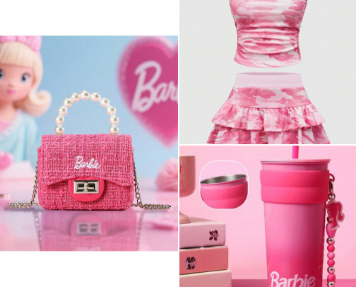 She's A Barbie Girl🩷 cover photo collage