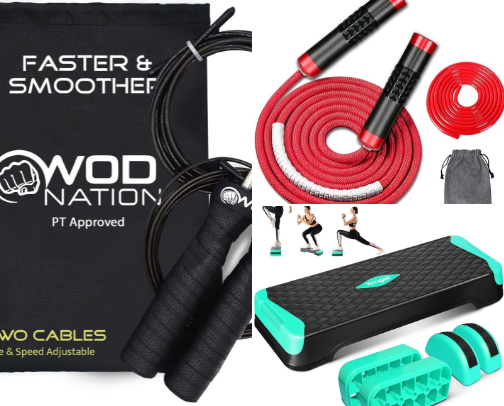 Build a Home Gym for Under $100 — Amazon Finds That Actually Work cover photo collage