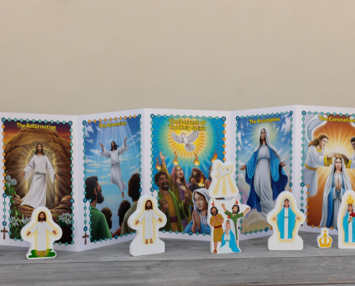Catholic Toys By Saintly Heart cover photo collage