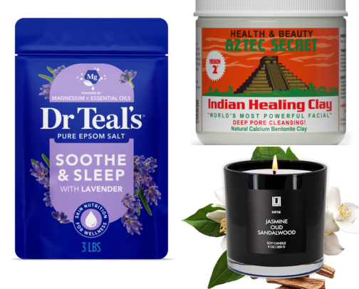 Moms Self-Care (Clean & Natural) cover photo collage